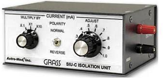 SIU-C CONSTANT CURRENT STIMULUS ISOLATION UNIT